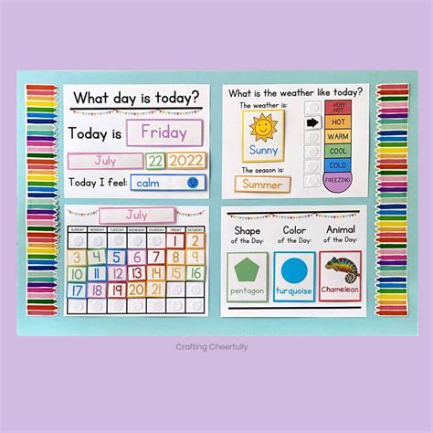 Printable Calendar Guide Pages Crafting Cheerfully