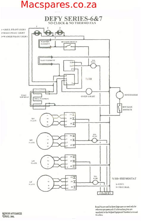 Defy Stoves Wiring Diagram Wiring Diagram Pictures