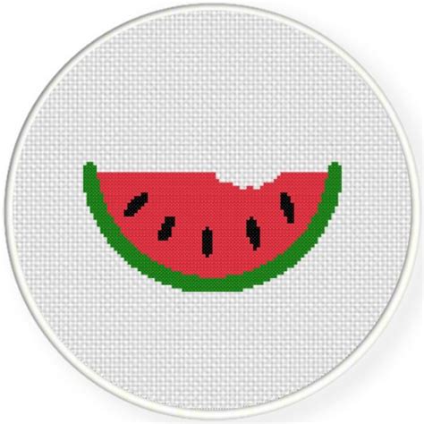 Check spelling or type a new query. Charts Club Members Only: Watermelon Cross Stitch Pattern ...