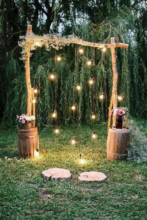 69 Amazing Backyard Wedding Ceremony Decor Ideas Weddingomania
