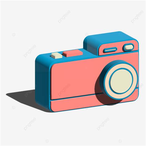 3d Camera Cute Camera Camera Logo Camera Icon Film Background