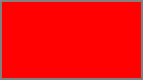 Red Screen 1 Hour 4k Youtube