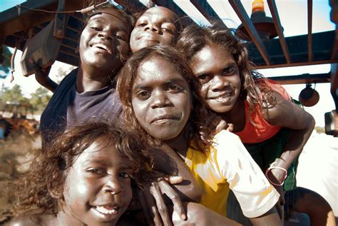 Tofu Photography Aboriginal Girls At Galiwinku On Elcho Island In The Northern Territory