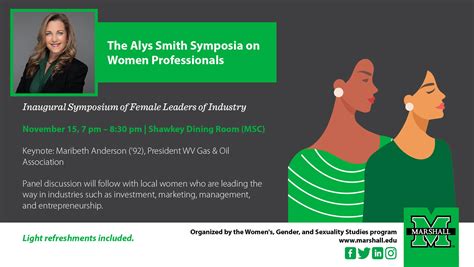 Inaugural Alys Smith Symposium On Women Professionals To Feature