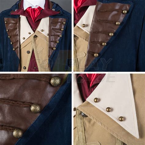 Assassin S Creed 5 Arno Victor Dorian Cosplay Costume Full Set