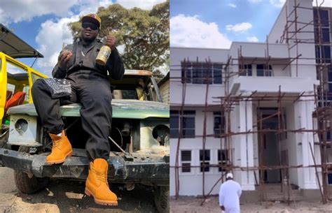 Khaligraph Breathes Sigh Of Relief As His Mega Mansion Nears Completion