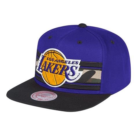 The quality of the hat is awesome! Mitchell & Ness NBA Los Angeles Lakers Woodland Snapback ...