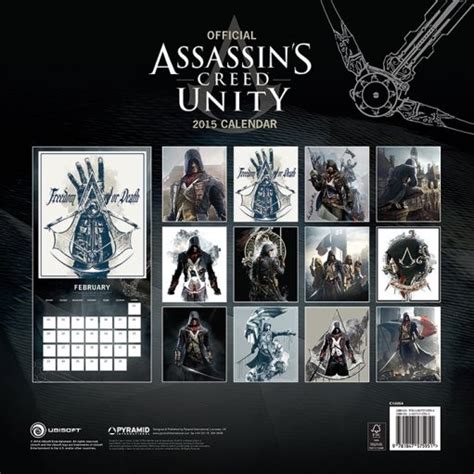Assassins Creed Unity Calendarios De Pared 2024 Consíguelos En Posterses