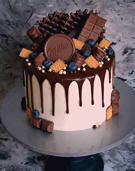 Meine Geburtstagstorten Sind Immer Schokoladenkuchen Wie Jeder Gute Schokoladenkuchen In