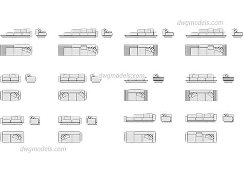 Waiting Area Sofa Cad Block Sofa Design Ideas