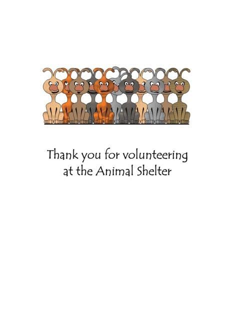 Thank You For Volunteering At Animal Shelter Cartoon Of Pack Of Dogs
