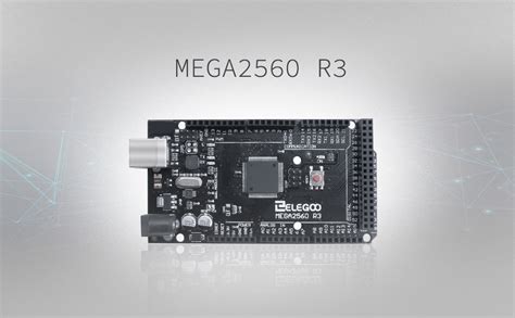 Elegoo Mega 2560 R3 Controller Board Compatible With Arduino Ide Atmega2560 Atmega16u2 With Usb