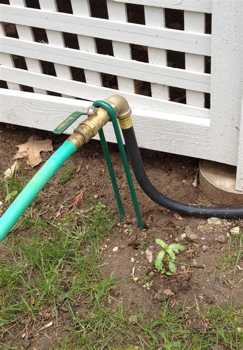 Saves landscaping from dragged hoses. Garden gadget geekery | The Impatient Gardener