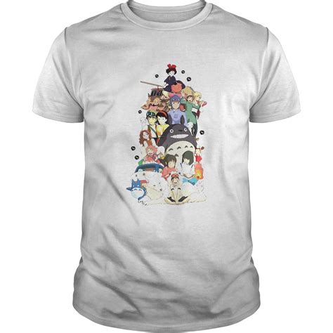 Studio Ghibli Character Shirt Trend T Shirt Store Online