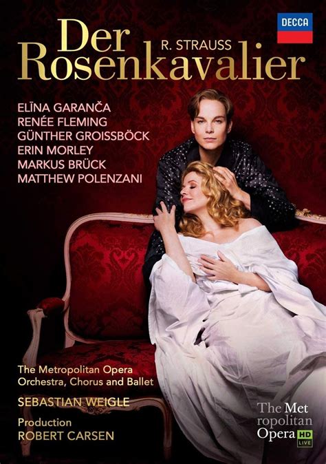 Der Rosenkavalier Metropolitan Opera Weigl Dvd 2017 Uk Richard Strauss