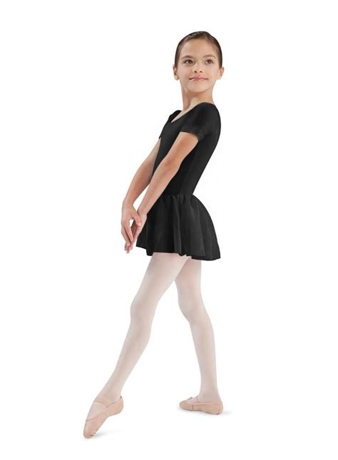Bloch Child Tiffany Short Sleeve Leotard With Chiffon Skirt Cl5342