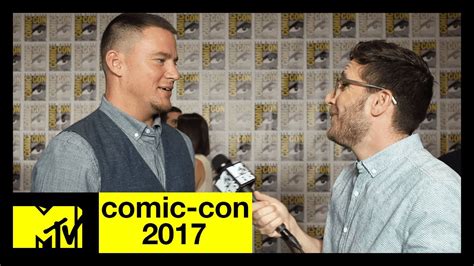 Channing Tatum Talks Marvels Gambit Comic Con 2017 Mtv Youtube