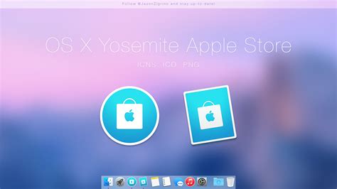 Os X Yosemite Apple Store Icons By Jasonzigrino On Deviantart