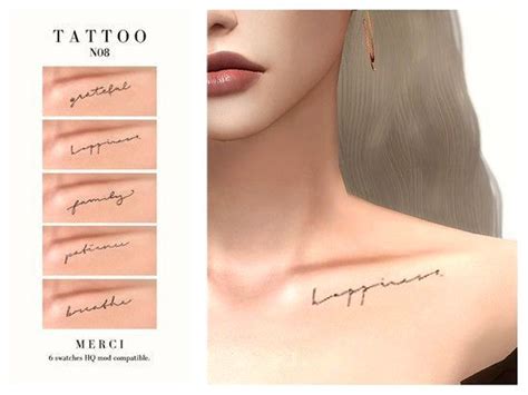 15 Minimalist Tattoo Ideas In 2020 Sims 4 Tattoos Sims 4 Sims 4 Cc