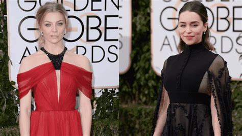 Game Of Thrones Emilia Clarke Et Natalie Dormer Très Sexy Lors Des Golden Globes 2016 Photos