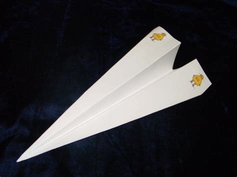 Toss It The Instructables Robot Paper Airplane Classic 5 Steps