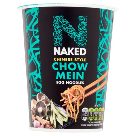 Noodles Chinese Chow Mein 78g Naked DAmbros Ipermercato