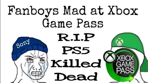 Microsoft Xbox Slap Sony Playstation Ps5 Fanboys Mad Game Pass Series X