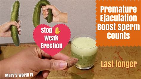 How To Stop Premature Ejaculation Weak Boost Sperm Counts Only