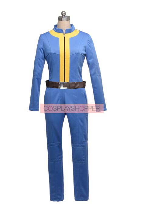 Fallout Female Sole Survivor Nora Cosplay Costume Adult Vault Jumpsuit
