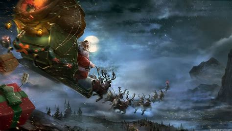 Christmas Art Wallpapers High Quality Download Free
