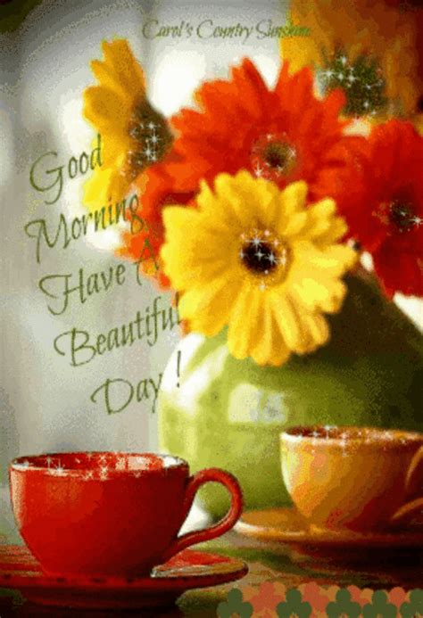 Glittering Good Morning Beautiful Day Gif Pictures Photos And Images