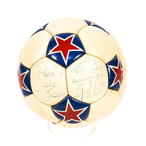 Pelé Hat Trick Ball From Cosmos V Fort Lauderdale 1977