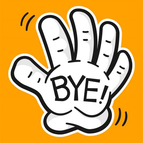 Funny Goodbye Clip Art Illustrations Royalty Free Vector Graphics