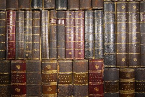 Set Of 71 Georgian Antique Leather Book Spines 477736