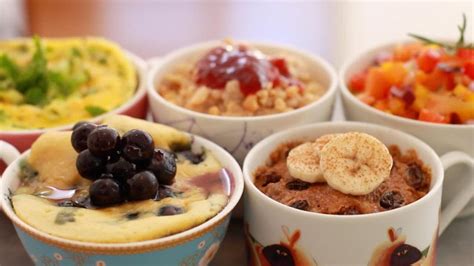 Microwave Recipes For Breakfast Easy Mug Breakfast And Dessert