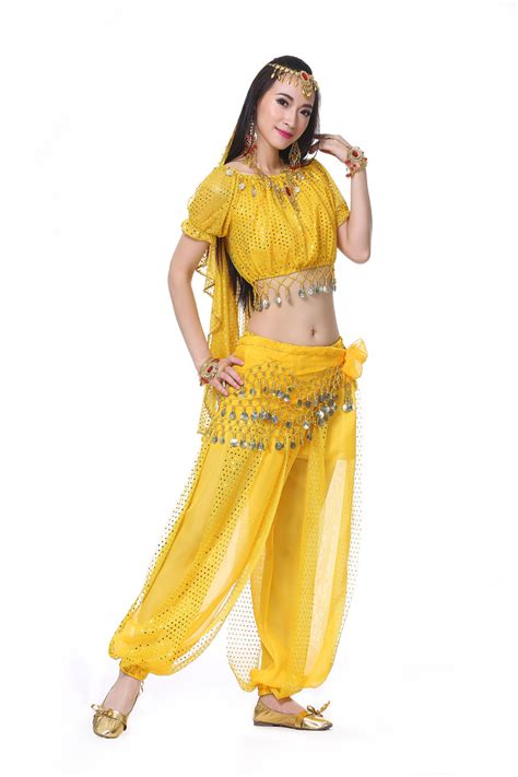 Dancewear Polyester Arabic Belly Dancer Costumes For Ladies 9168885p