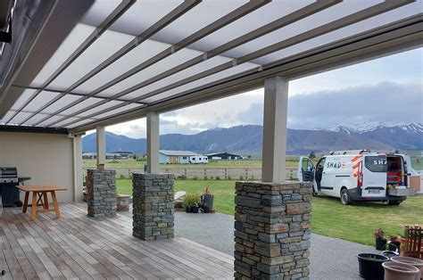 Oztech Retractable Roof Systems Nz — Wanaka Shade