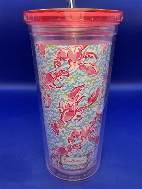 Lilly Pulitzer Lobster Tumbler Cupofmood