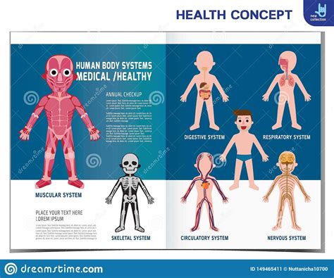 Health Medical Vector Infographic Element Design Illustration Stock