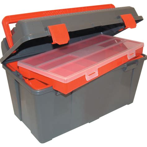 kennedy tool box impact resistant plastic l 480mm x w 240mm x h 260mm 5932320k