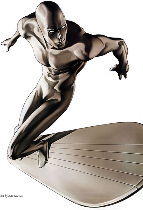 Silver Surfer Marvel Comics Galactus Cosmic Profile