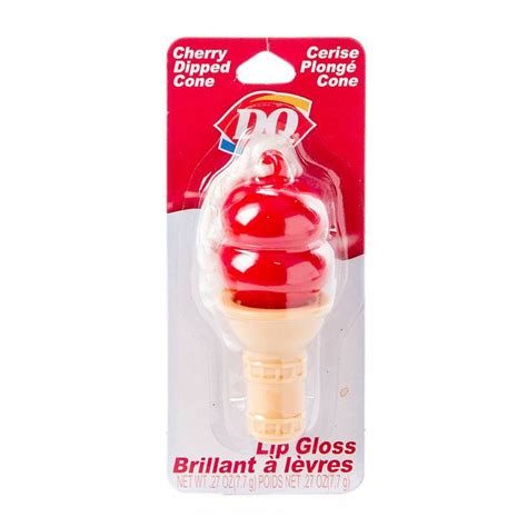 Dairy Queen Cherry Dipped Cone Lip Gloss | Claire's #Pinklips | Lip gloss balm, Lip balm ...