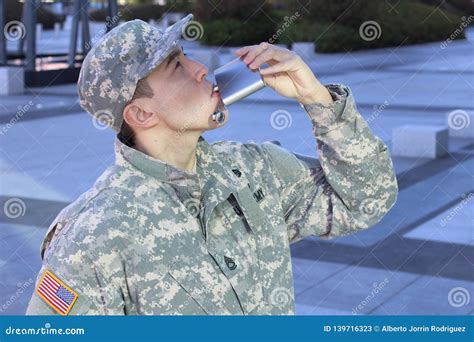 Drinking In Uniform Army