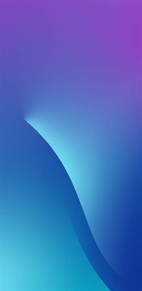 An Abstract Blue And Purple Background With Smooth Lines On The Bottom