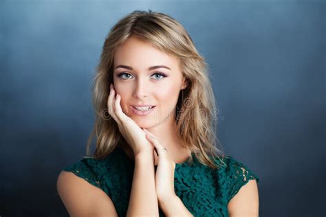 Cute Woman Smiling Young Woman Stock Photo Image Of Beautiful Smile