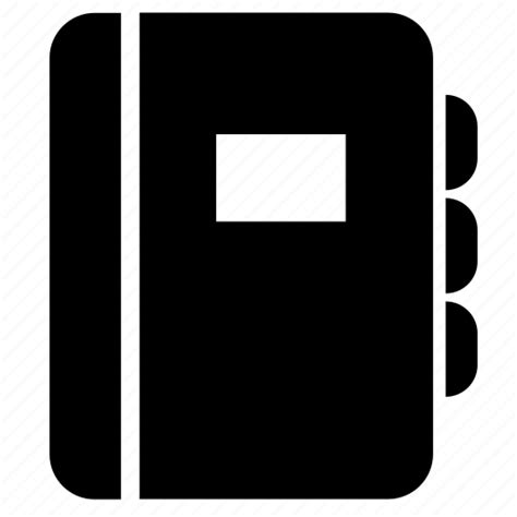 Book Business Document Firm Glossary Icon