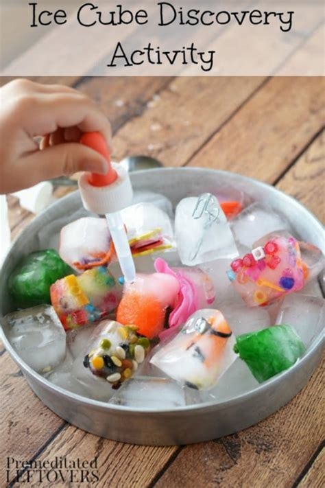Ice Cube Discovery Activity For Kids