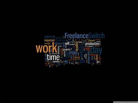 Freelance Switch Work Time Ultra Hd Desktop Background Wallpaper For 4k