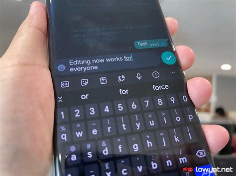 Whatsapp Officially Rolls Out New Message Editing Feature Lowyatnet