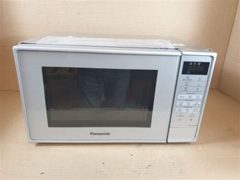 Panasonic Nn K18jmmbpq 800w 20l Microwave Oven With Grill And Turntable